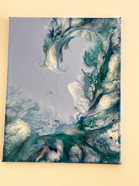 Small wave painting